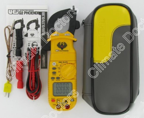 New uei DL379 G2 phoenix digital clamp on meter hvac 