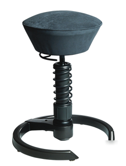 New via swopper microsuede ergonomic desk chairs stools
