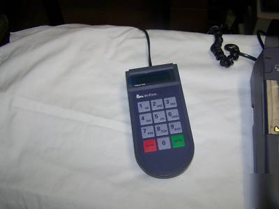 Omni 3200 w/ pinpad 1000 & en-check 2500 check reader