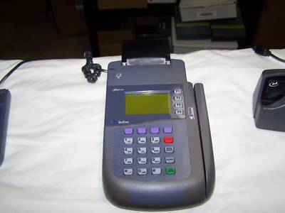 Omni 3200 w/ pinpad 1000 & en-check 2500 check reader
