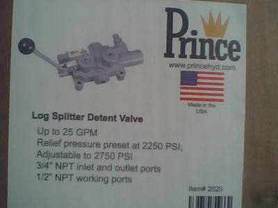 Prince ls - 3000-1 wood log splitter valve ( ) 