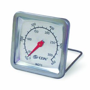 Stainless steel multi mount cooking oven thermometer 