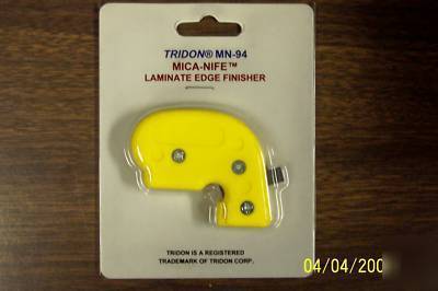 Tridon mn-94 mica-nife laminate edge finisher trimmer