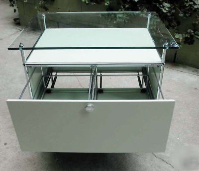 Usm haller furniture system file cabinet 1970 swiss