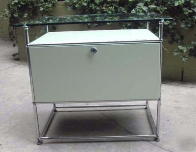 Usm haller furniture system file cabinet 1970 swiss