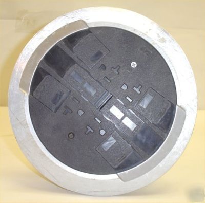 Wiremold walker floor box plug in for tile or carpet