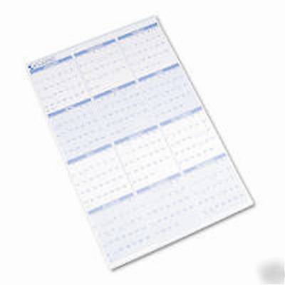 2010 at-a-glance yearly planning wall calendar 24X36