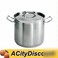4EA update restaurant grade 16 qt s/s stock pot & lid