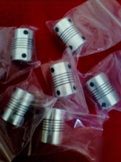  6 pcs of flexible coupler coupler 10MM*14MM, 10MM*8MM