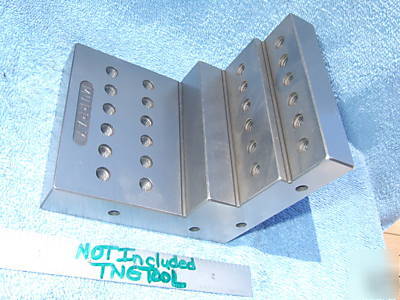 Angle plate step toolmaker machist tapped 1/4 ground qa