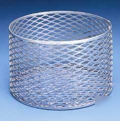 Black machine baskets, aluminum A300/b round