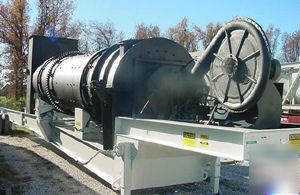 Cedarapids 6422 portable rotary dryer soil remediation