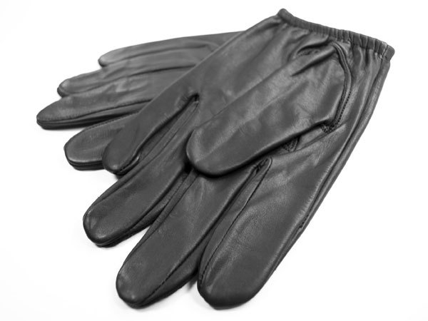 Damascus dyna-thin unlined leather gloves short cuff s