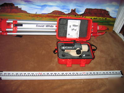 David white AL8-26 automatic optical level set transit