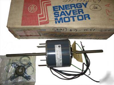 Ge motor twin shaft, 1/3 hp, 115 volts, 1625 rpm