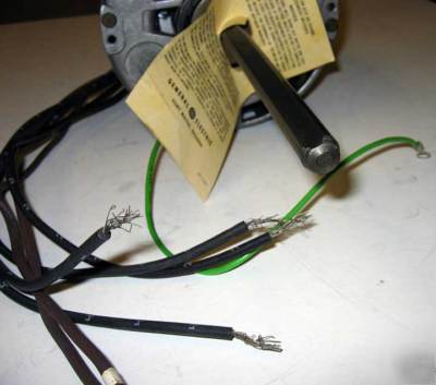 Ge motor twin shaft, 1/3 hp, 115 volts, 1625 rpm