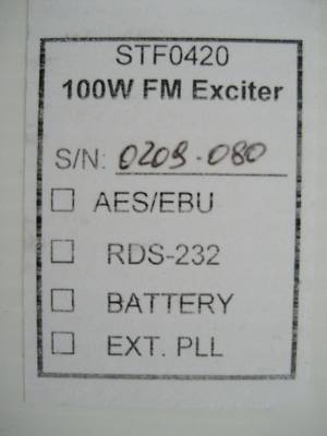 Innovaction jazz 100 fm stereo exciter 