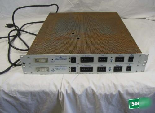 Lot of (2) microdyne satellite receiver model 1100-bkr