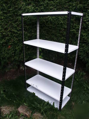 Metal garage/workshop shelving racking