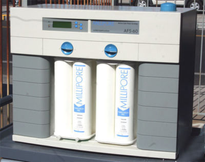 Millipore afs-60 water purification analyzer feed sys.