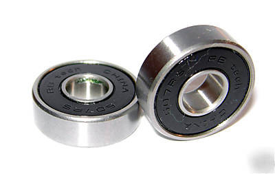 New 607-2RS sealed ball bearings, 7 x 19 mm, 7X19, 
