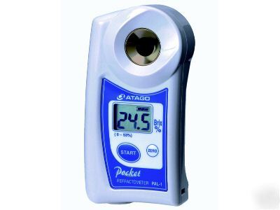 New atago pal-1 digital 0-53% brix refractometer 32