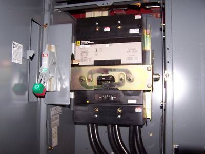 New square d motor control center mod 6 9 verticals