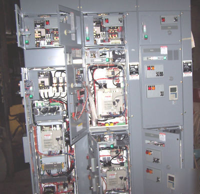 New square d motor control center mod 6 9 verticals
