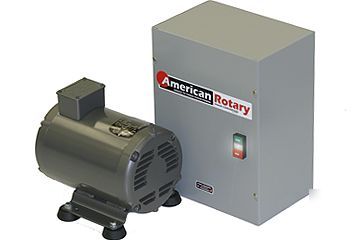 Rotary phase converter 5 hp cnc soft start/heavy duty
