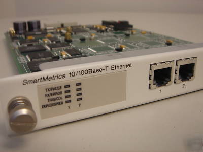 Spirent smartbits lan-3102A (2 ports, 10/100BASE-tx)