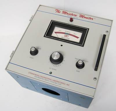 Strandberg moisture monitor m-602 analog indicator 