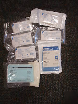 Surgical drapes lot of 6 & suture set
