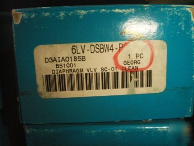 Swagelok diaphragm valve: 6LV-DSBW4-p