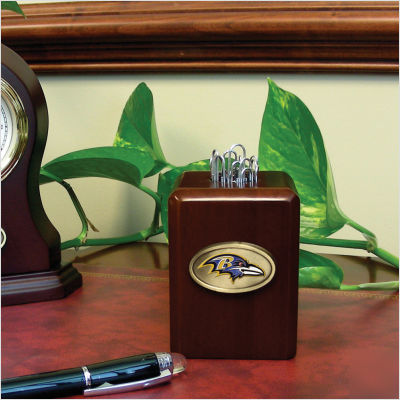 The memory company baltimore ravens paper clip holder