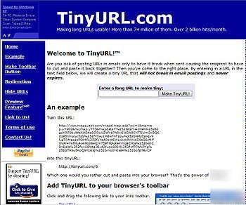 *** tinyurl clone website for sale *** earn $ ads
