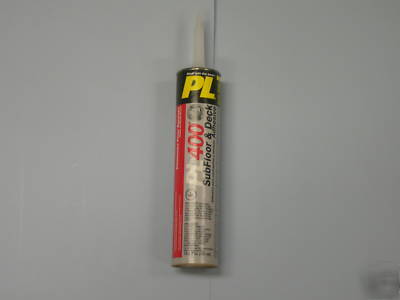 PL400 subfloor & deck adhesive 086383000127