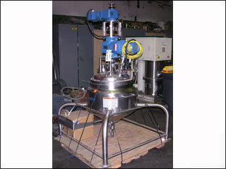 20 gal apv twin motion reactor, s/s, 50/75#