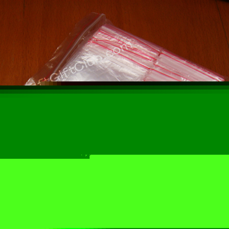 2000 ziplock plastic poly zipper lock craft bags 4X6CM