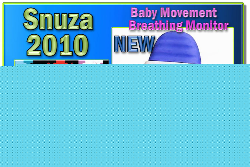 2010 snuza halo baby infant sleep movement monitor