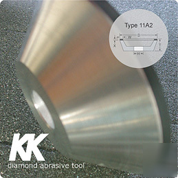 50001/ kk diamond wheel grit#150, rim 20MM, type 11A2