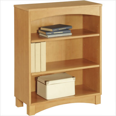 Ameriwood altra platz 3 shelf bookcase in maple bamboo