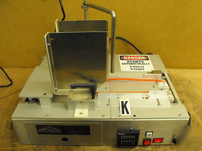 Apco technologies model# stax ii plate advance machine 