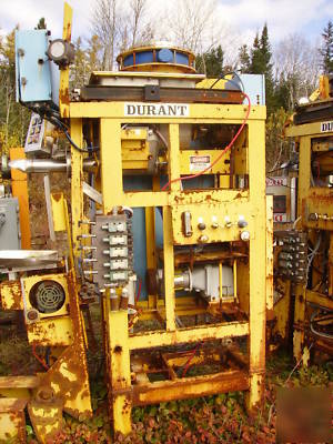 Bag filler, durant model #100E, 2 filling machines