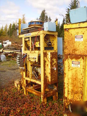 Bag filler, durant model #100E, 2 filling machines