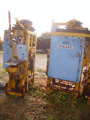 Bag filler, durant model #100E, 2 filling machines