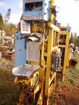 Bag filler, durant model #100E, 2 filling machines