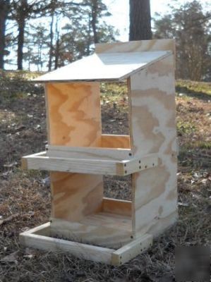 Chicken egg laying poultry box hen nest 2 holes stacked