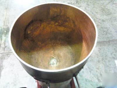 Dual copper kettles & burners candy syrups sugar soup 