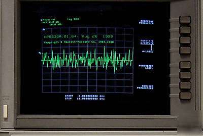 Hewlett packard 8530A/10 microwave receiver 