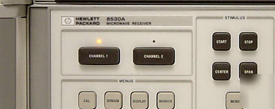 Hewlett packard 8530A/10 microwave receiver 